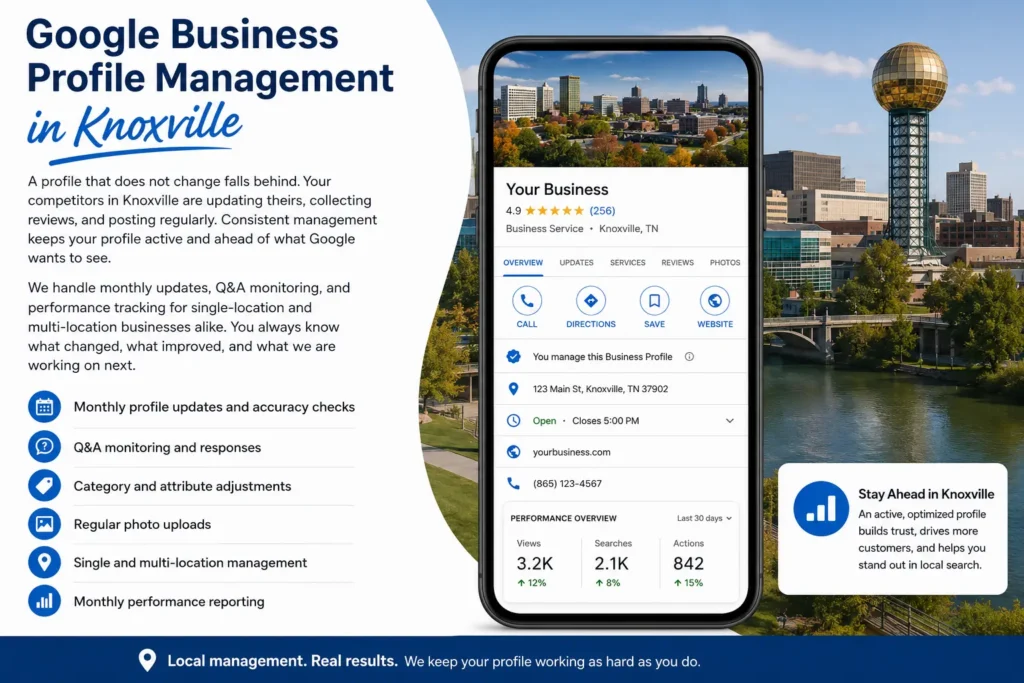 Google Business Profile Management in Knoxville TN