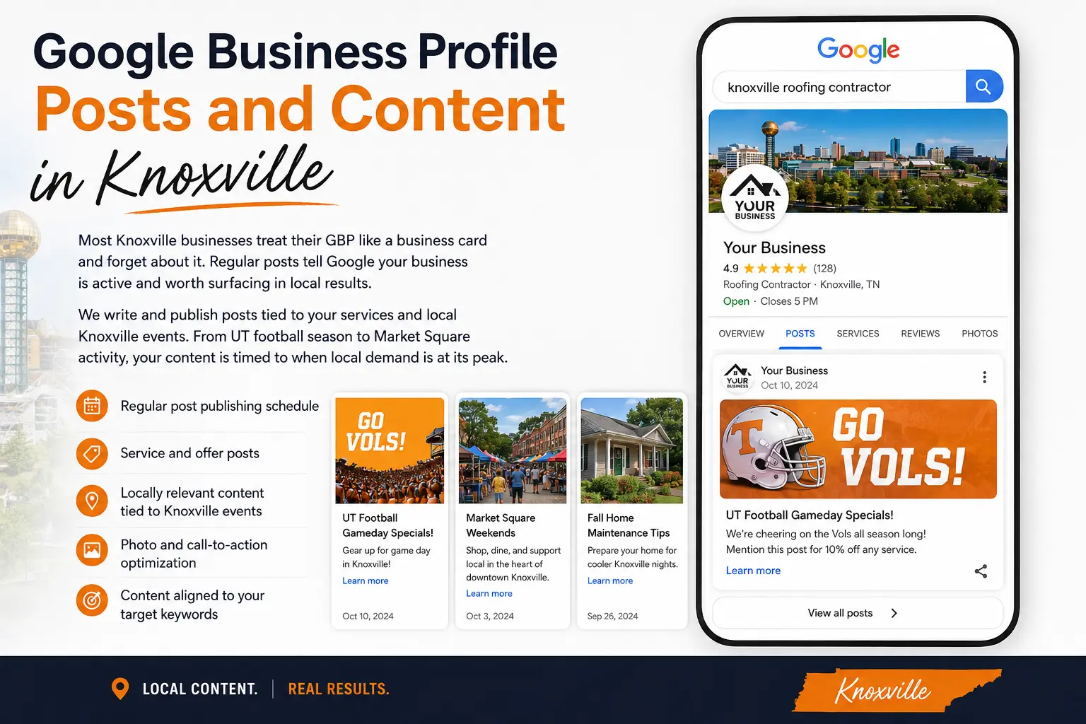 Knoxville GBP Posts and Content