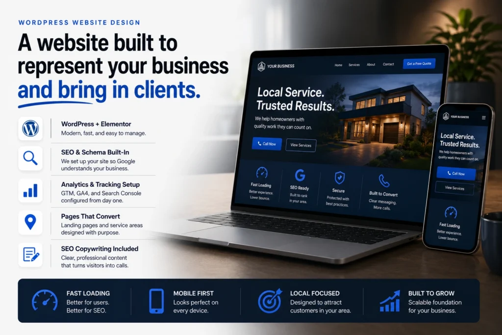 Let Pixel Knight Marketing LLC Design an SEO Optimized Website for Your Local Business
